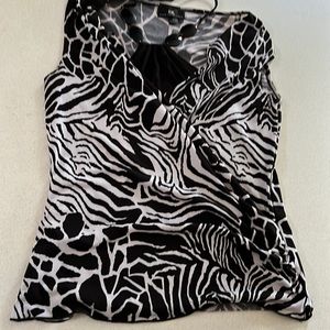 IZ byer sleeveless blouse large